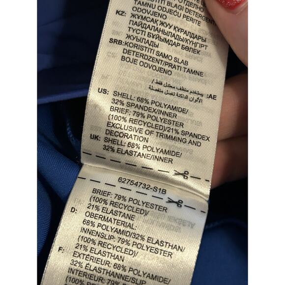 Adidas Originals Women's Wide Leg Semi-Sheer Ombre Palazzo Track Pants - Size M - Picture 6 of 6